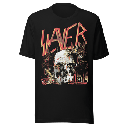 Slayer Slayer - Sound Skull Jumbo Print T-Shirt
