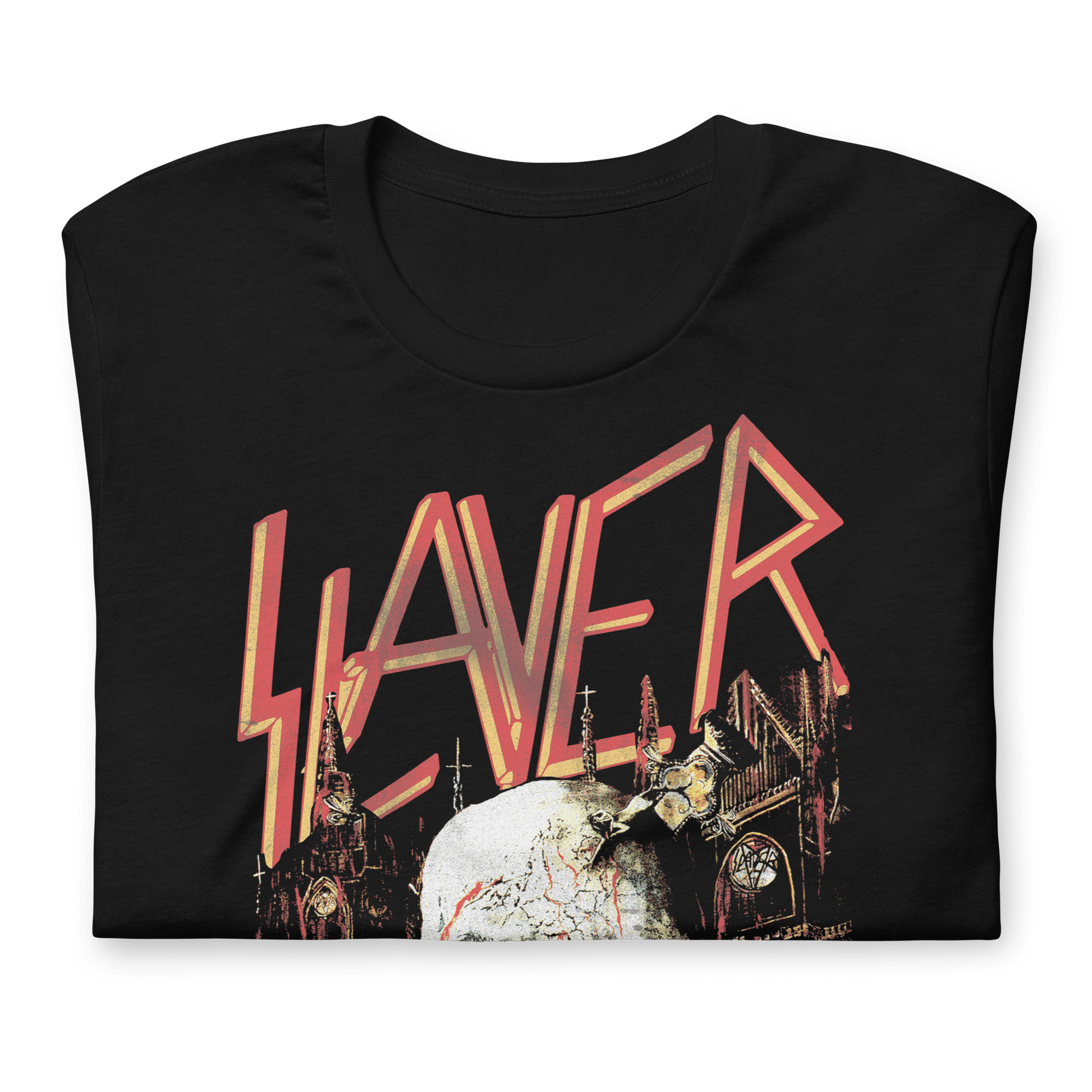 Slayer Slayer - Sound Skull Jumbo Print T-Shirt