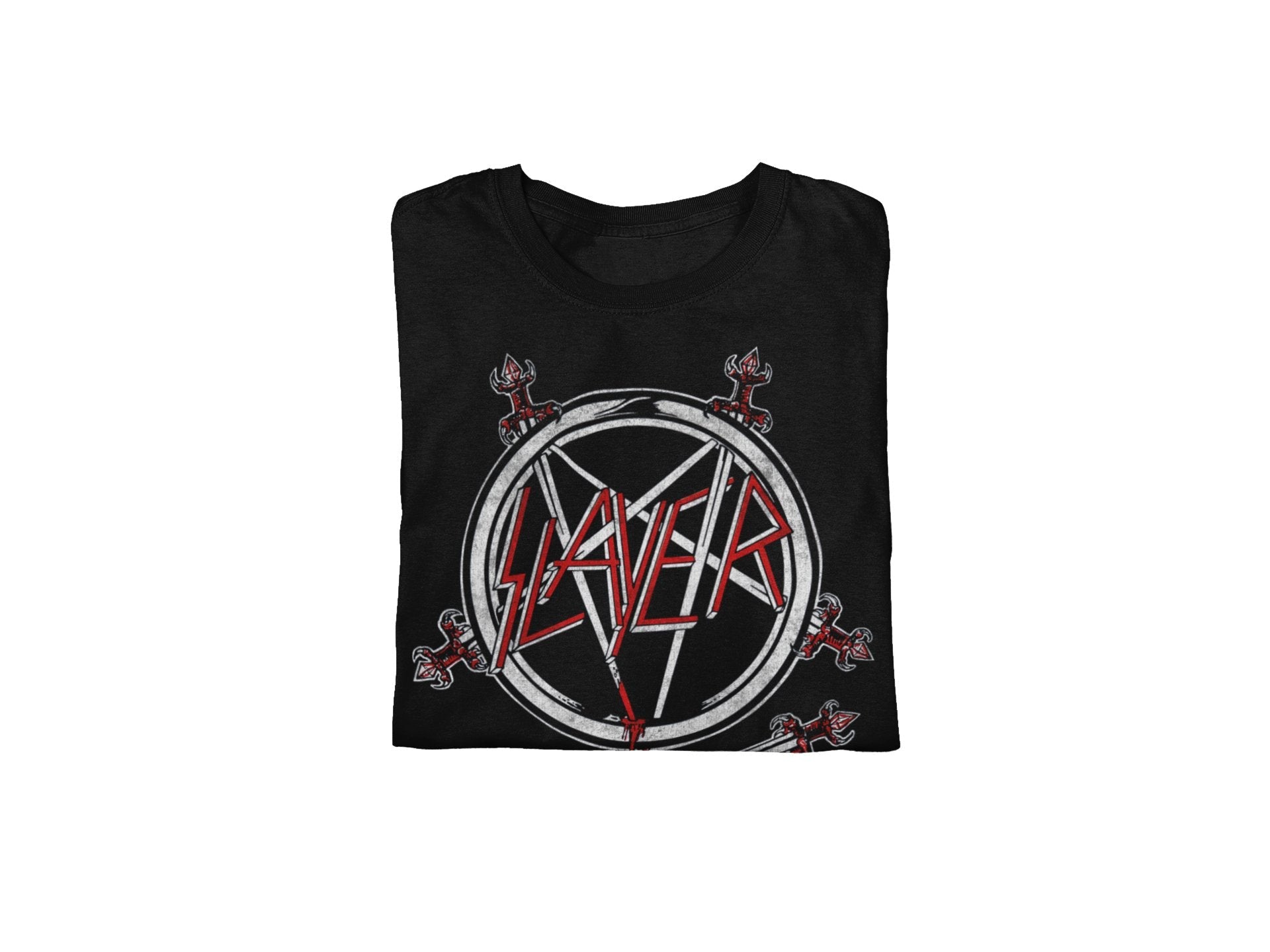 Slayer Slayer - Sword Logo Jumbo Print T-Shirt