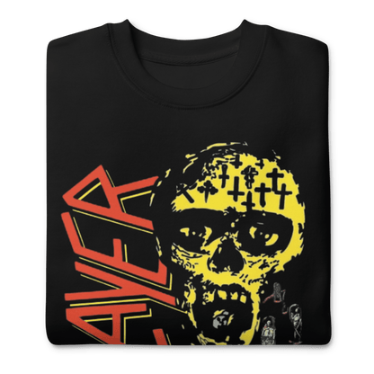 Slayer Slayer - Vintage 1990 Season's In the Abyss Jumbo Print Sweatshirt