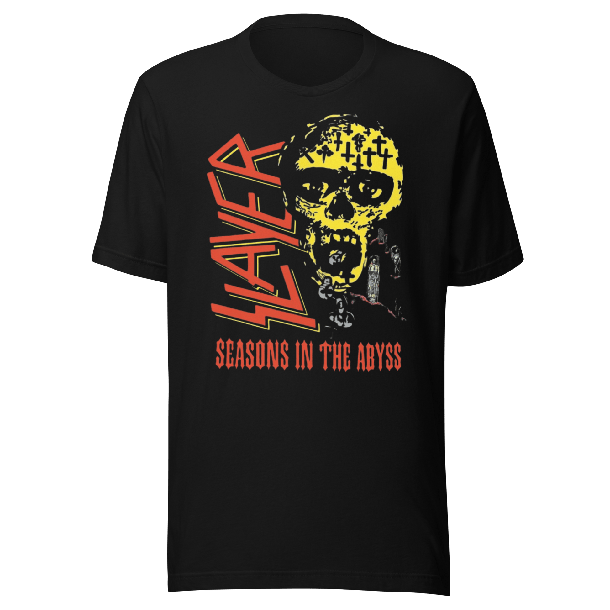 Slayer Slayer - Vintage 1990 Season's In the Abyss Jumbo Print T-Shirt