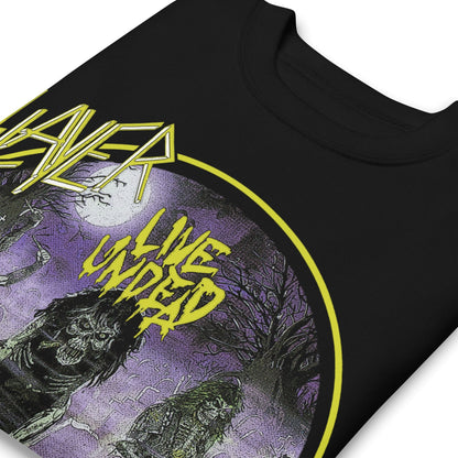 Slayer Slayer - Yellow Undead Jumbo Print Sweatshirt