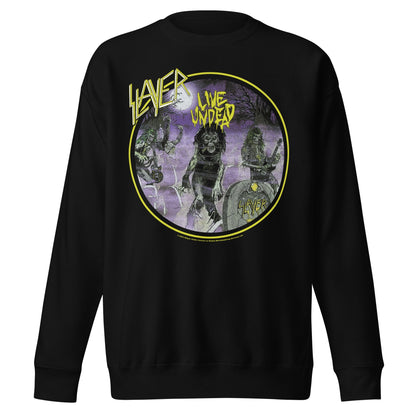 Slayer Slayer - Yellow Undead Jumbo Print Sweatshirt