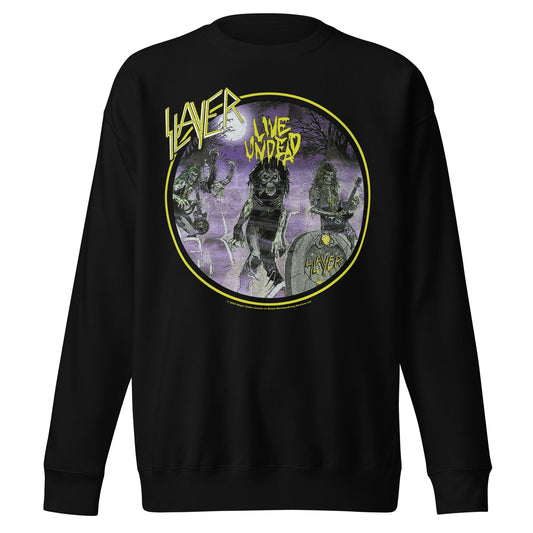Slayer Slayer - Yellow Undead Jumbo Print Sweatshirt