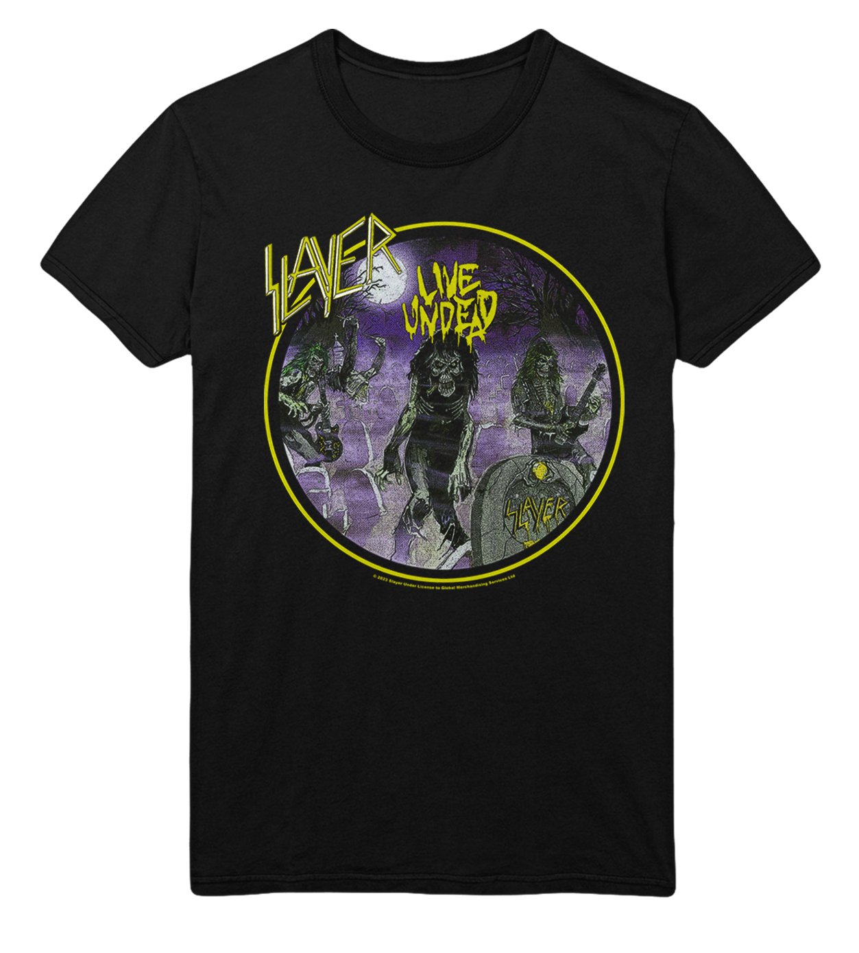Slayer Slayer - Yellow Undead T-Shirt