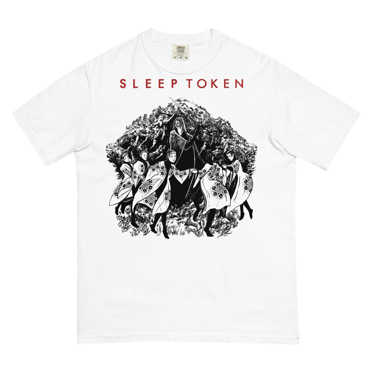 Sleep Token Bough Breaks Mineral Wash T-Shirt
