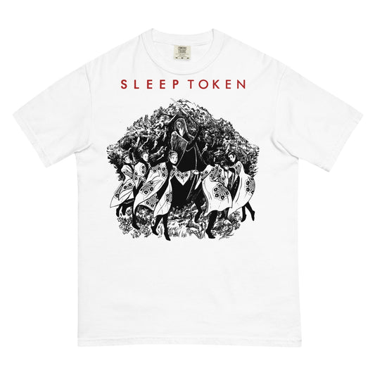 Sleep Token Bough Breaks Mineral Wash T-Shirt