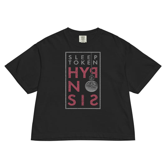 Sleep Token Euclid Mineral Wash Womens Crop Top