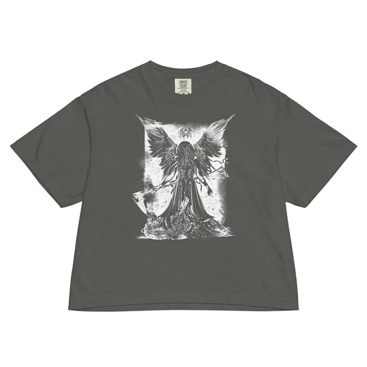 Sleep Token Sleep Token Gods Mineral Wash Womens Crop Top