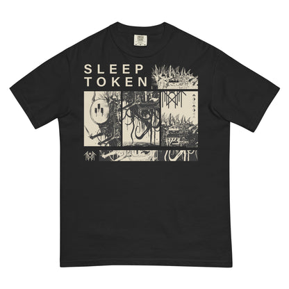 Sleep Token Jaws Mineral Wash T-Shirt