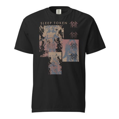 Sleep Token - Multi Hit Mineral Wash T-Shirt