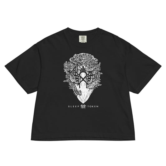 Sleep Token Sleep Token Say That You Will Mineral Wash Womens Crop Top