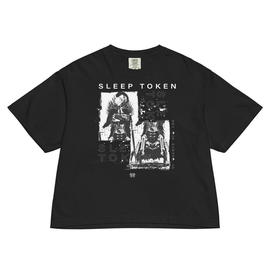 Sleep Token Sleep Token Sugar Mineral Wash Womens Crop Top