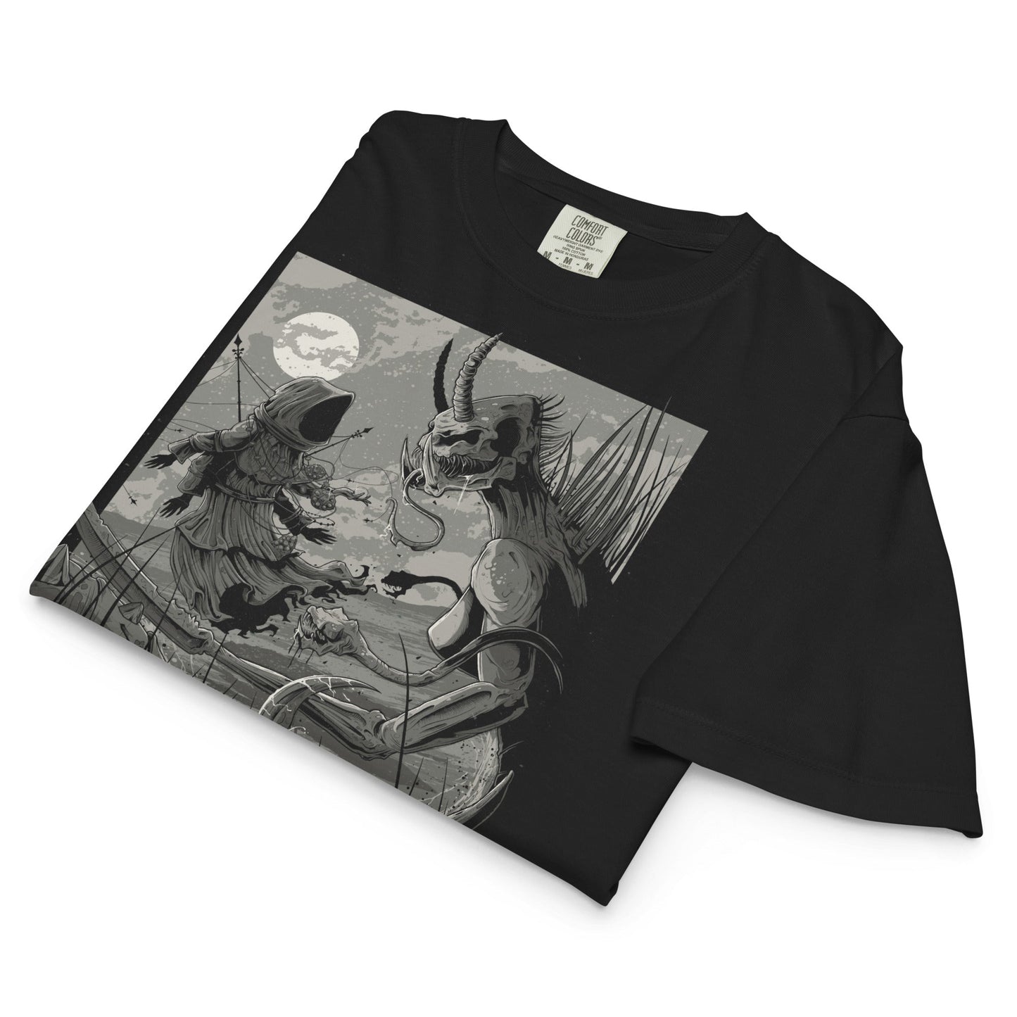 Sleep Token Take Aim Mineral Wash Womens Crop Top