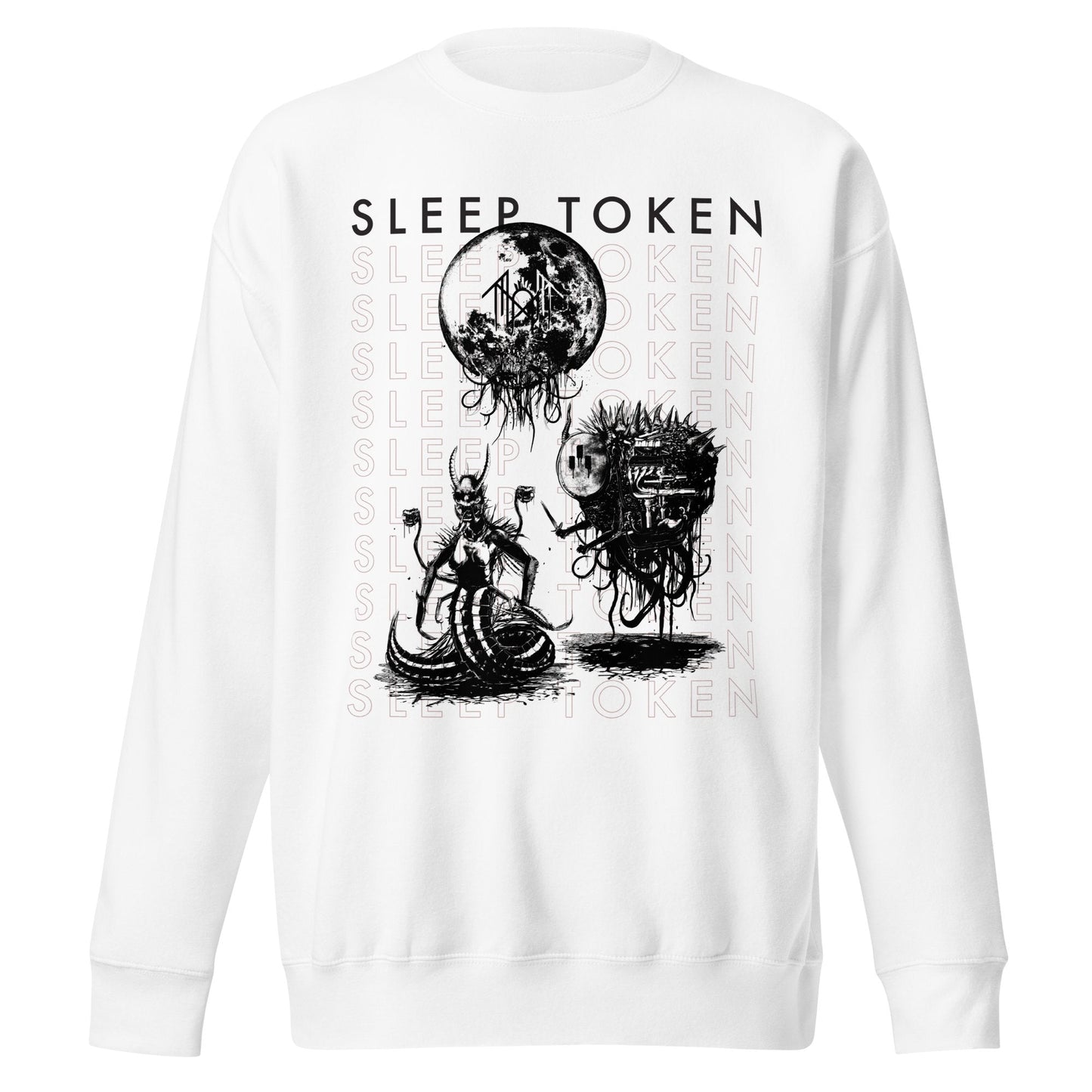 Sleep Token - Take Me Back Jumbo Print Sweatshirt