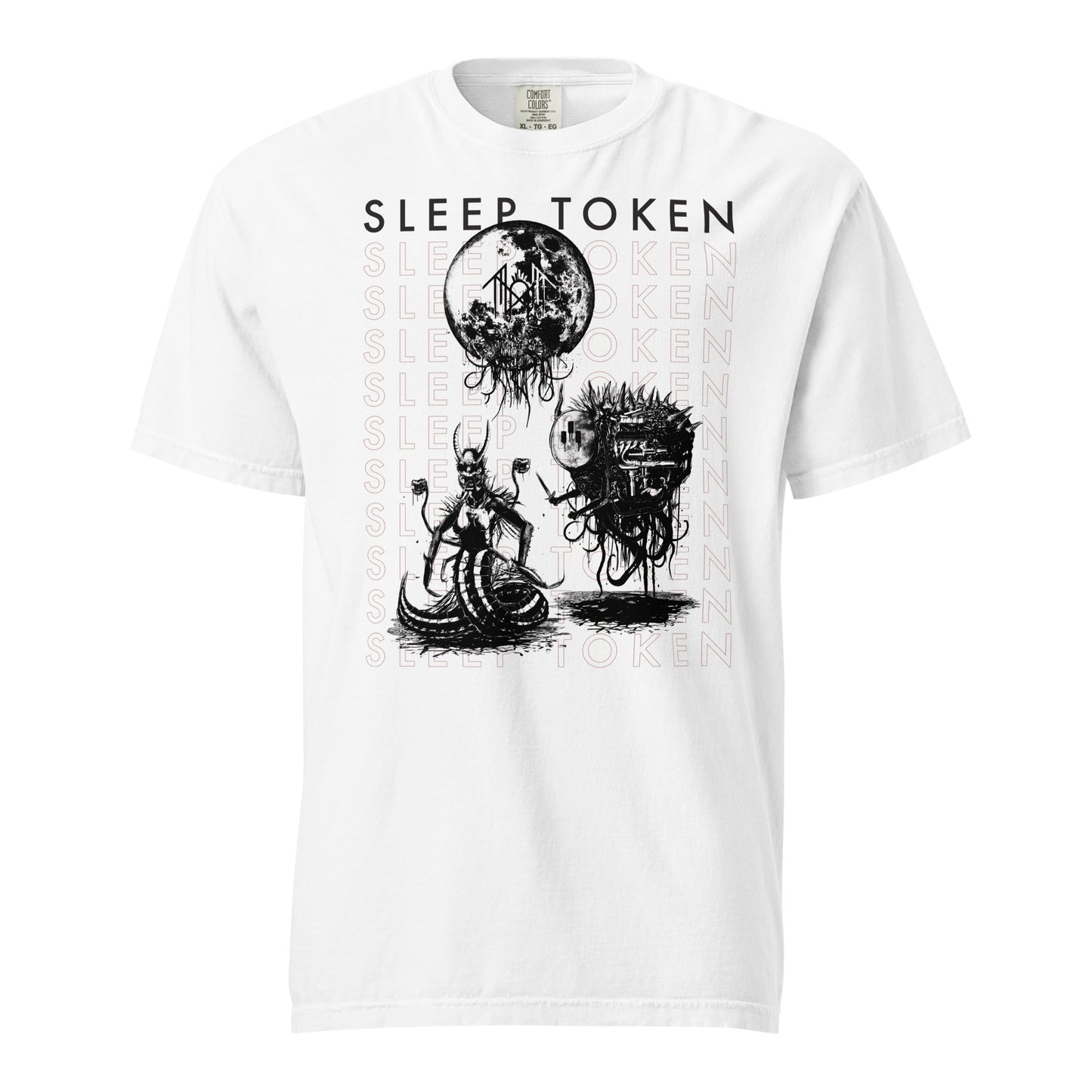 Sleep Token - Take Me Back Mineral Wash T-Shirt