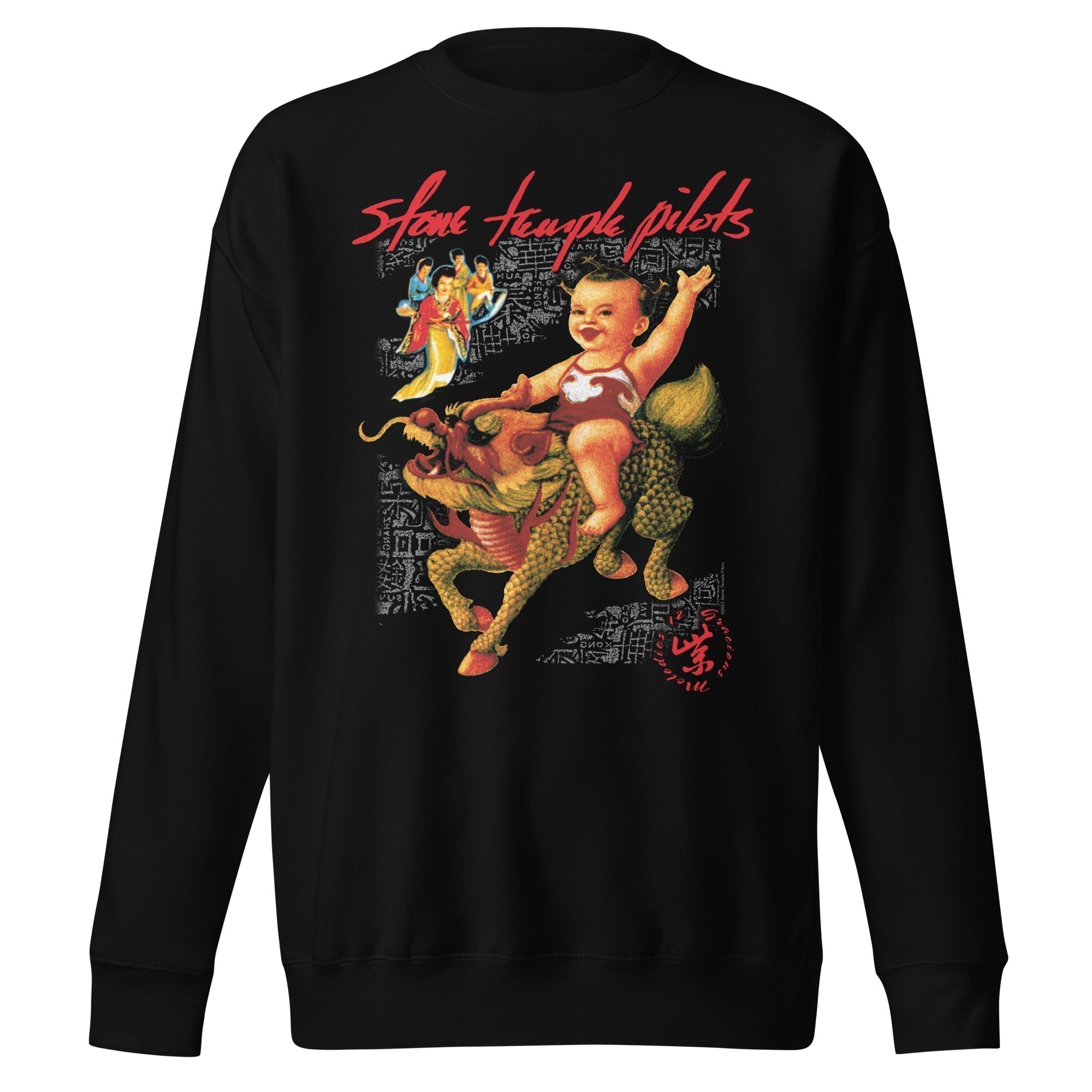 Stone Temple Pilots - Purple Jumbo Print Sweatshirt STP1001SG ...