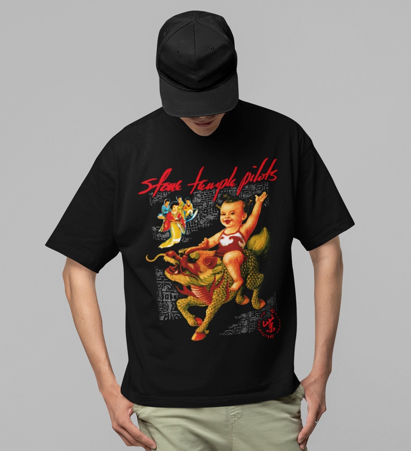 Stone Temple Pilots Stone Temple Pilots - Purple Jumbo Print T-Shirt