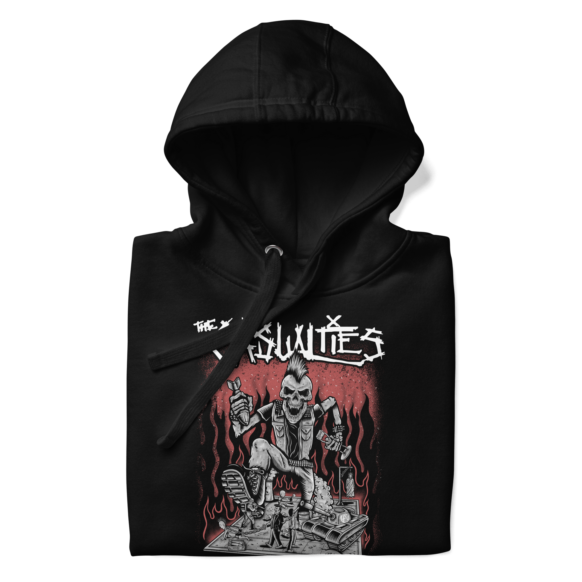 Rockabilia The Casualties - All Out War Hoodie