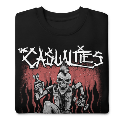Rockabilia The Casualties - All Out War Sweatshirt