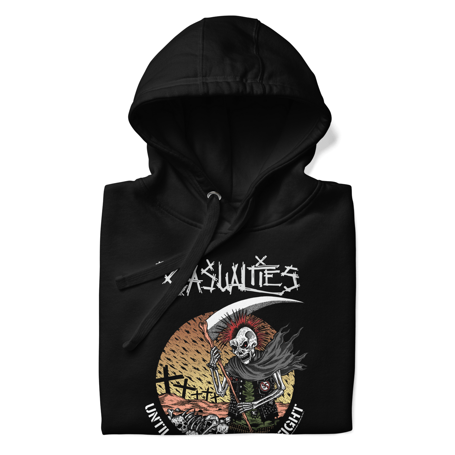 Rockabilia The Casualties - Until Death Hoodie