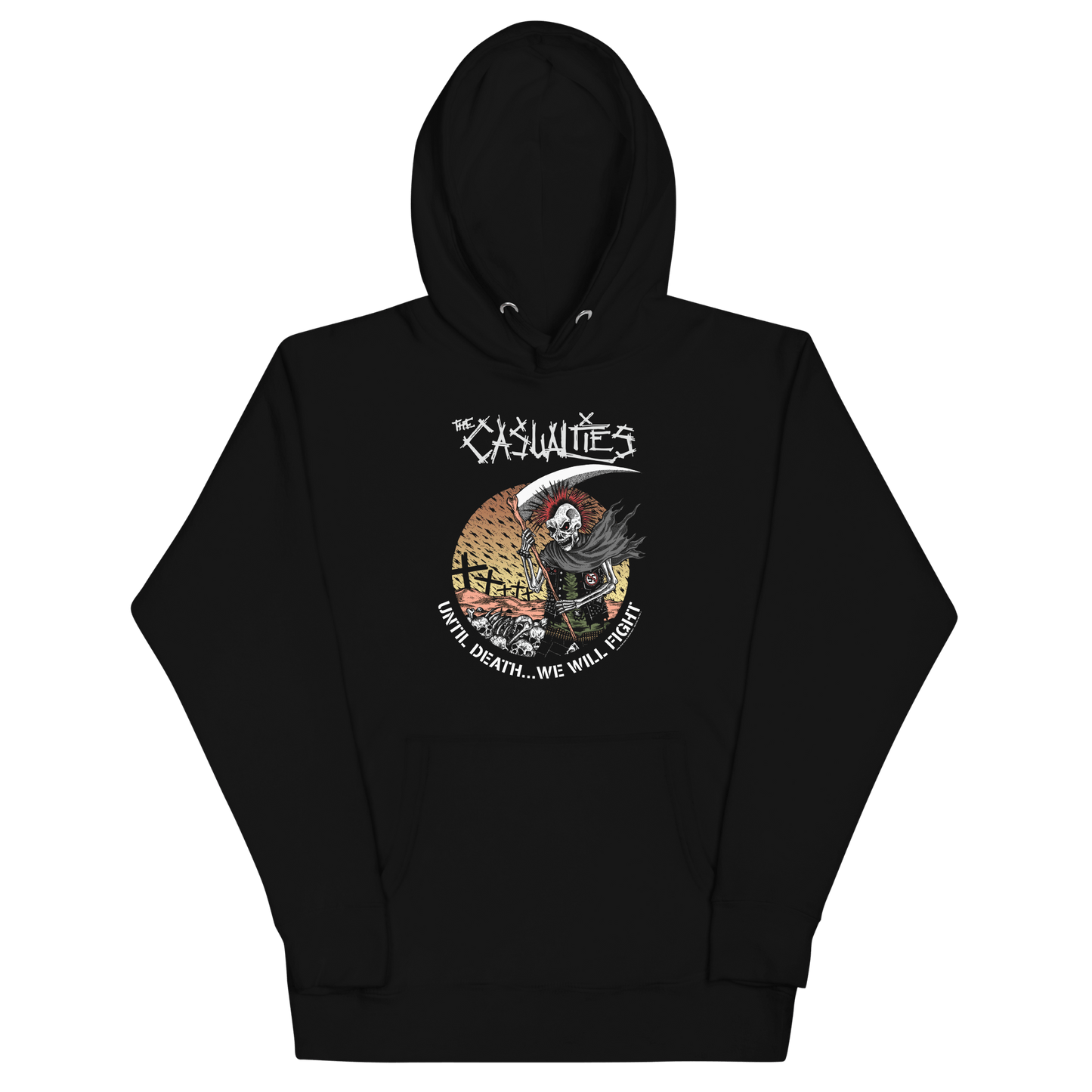 Rockabilia The Casualties - Until Death Hoodie