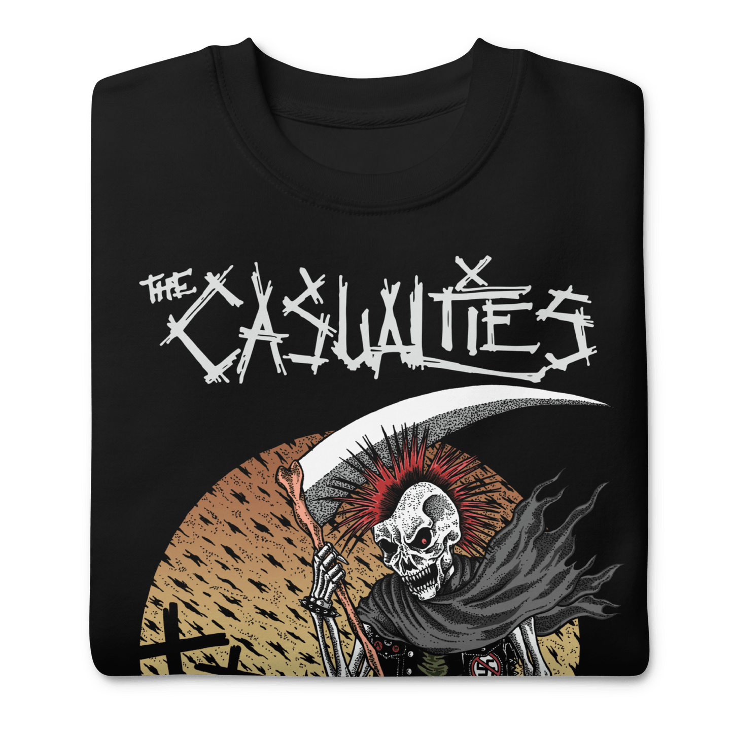Rockabilia The Casualties - Until Death Sweatshirt