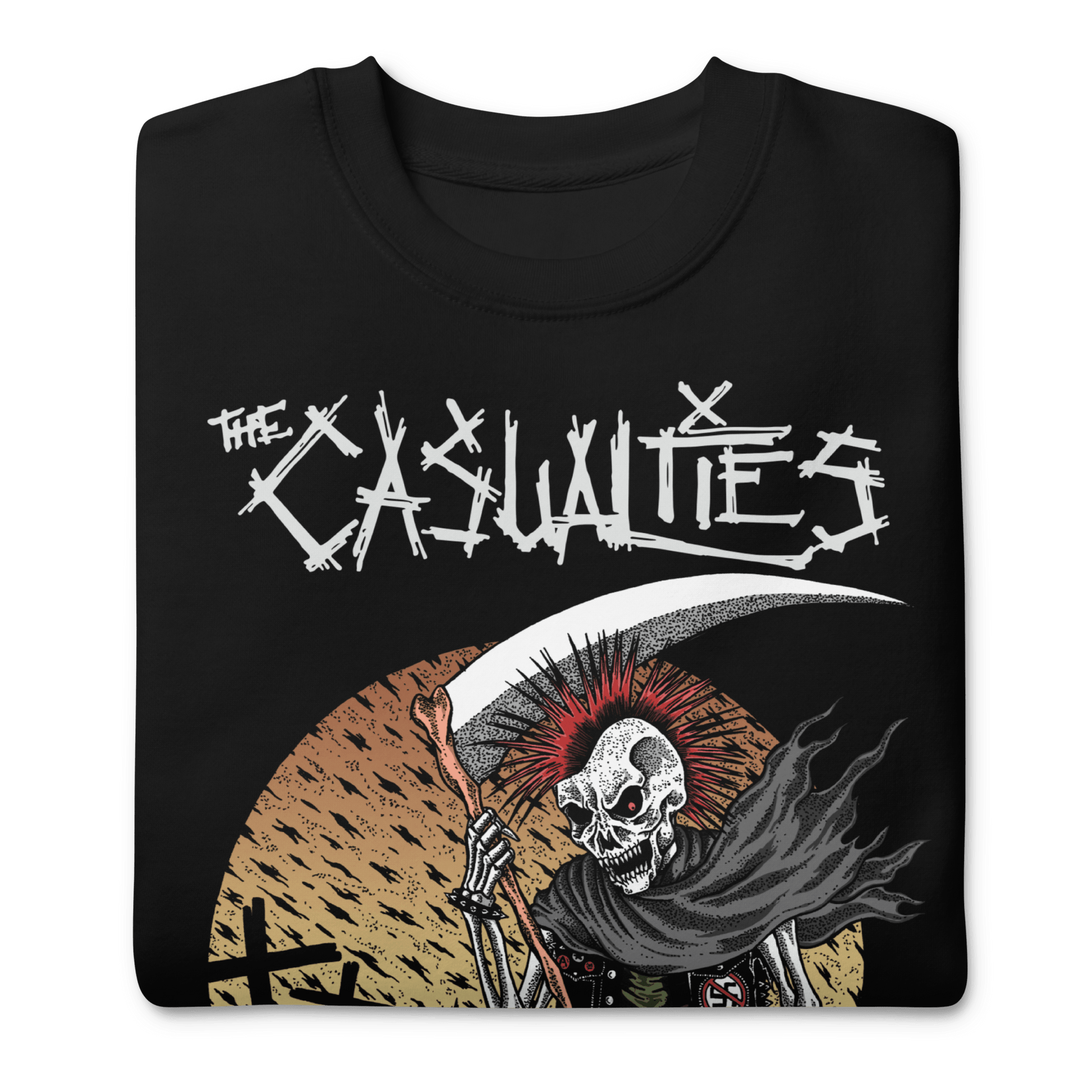 Rockabilia The Casualties - Until Death Sweatshirt