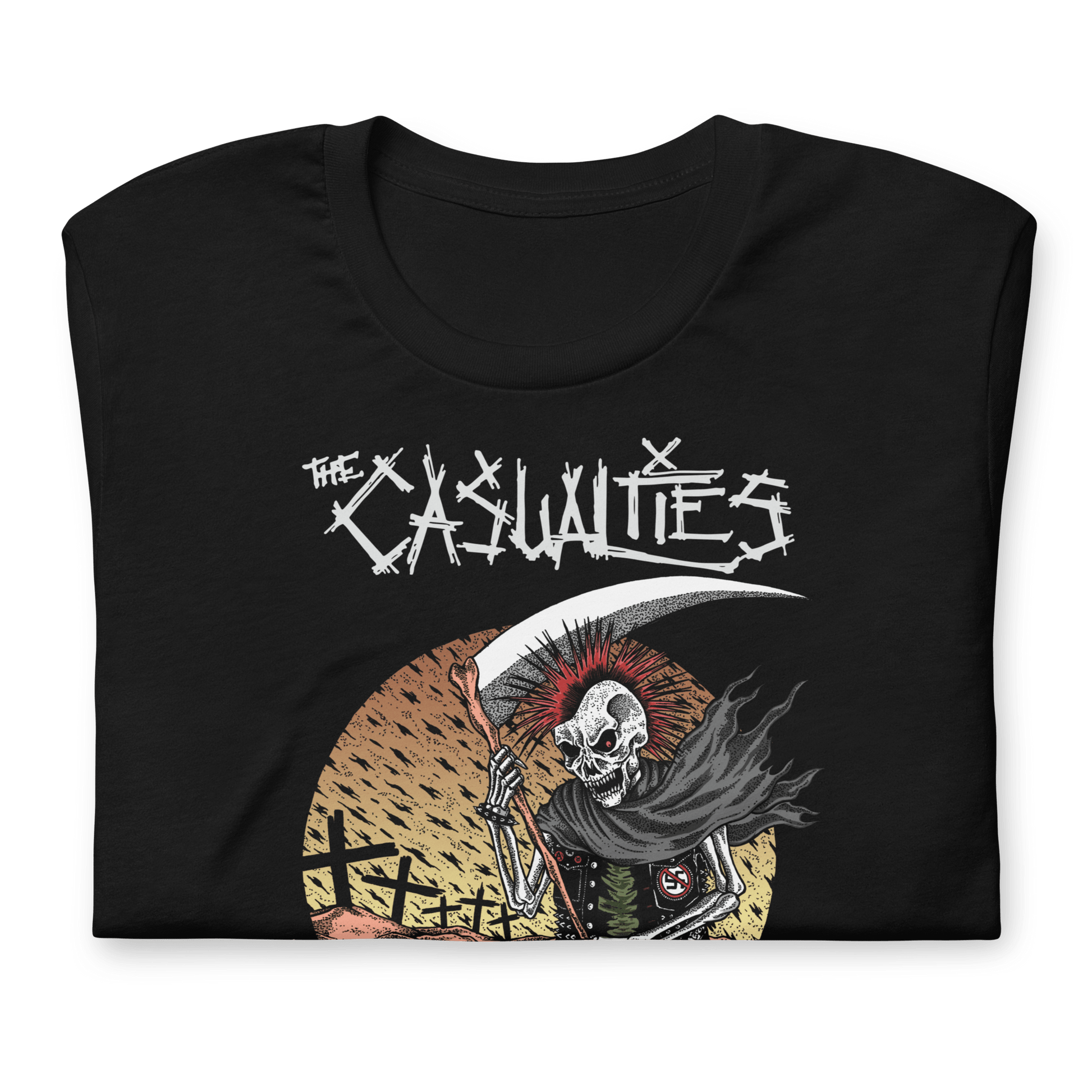 Rockabilia The Casualties Until Death T-Shirt