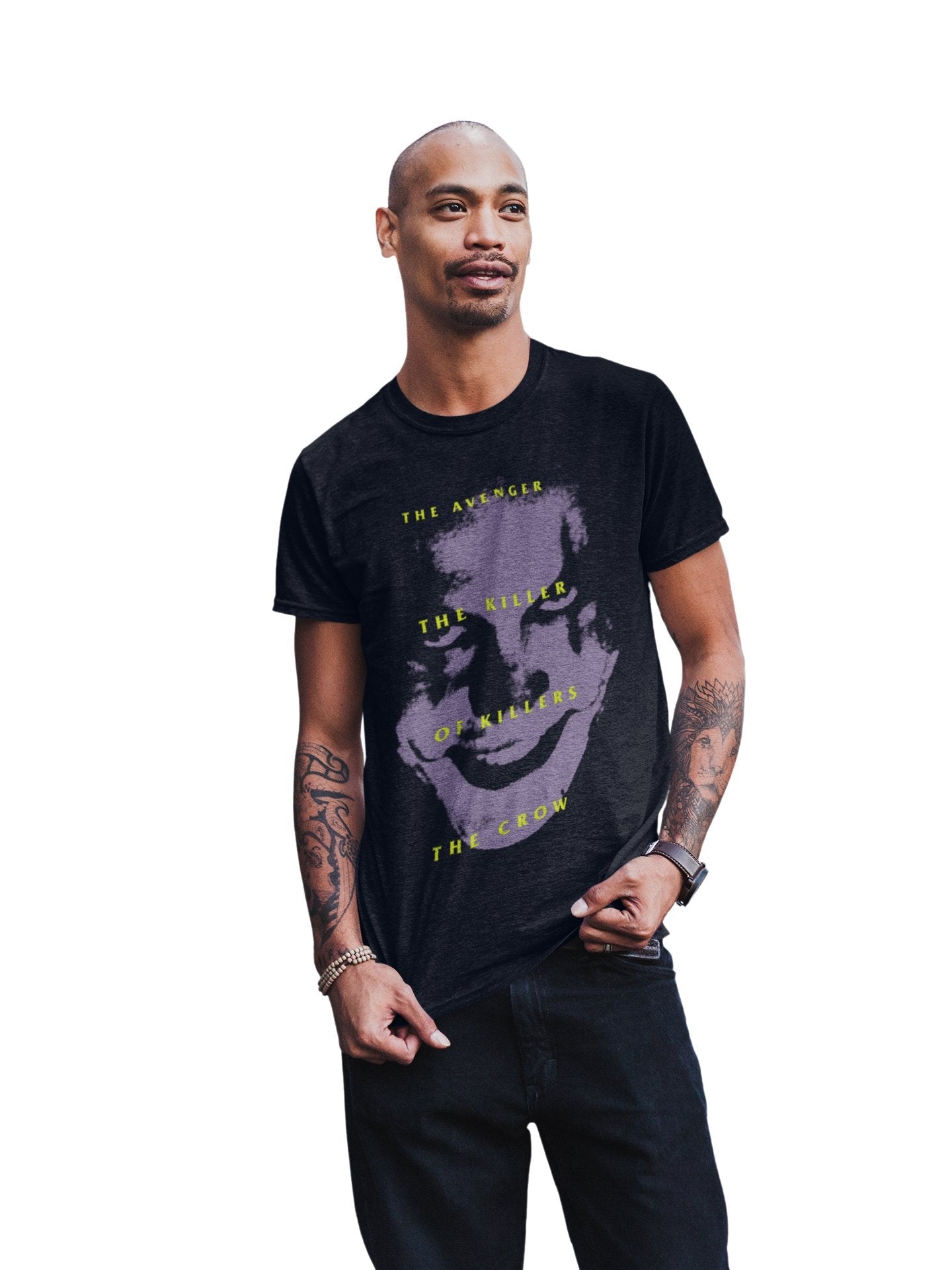 The Crow The Crow - Avenger Jumbo Print T-Shirt