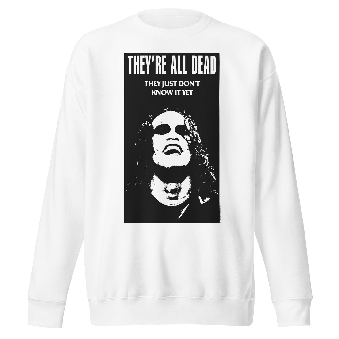 The Crow The Crow - Dead Movie Poster Jumbo Print Sweatshirt