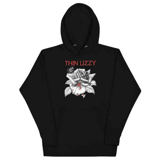 Thin Lizzy Thin Lizzy - Black Rose Classic Hoodie
