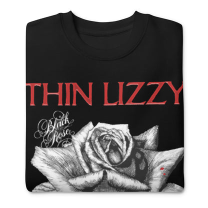 Thin Lizzy Thin Lizzy - Black Rose Jumbo Print Sweatshirt