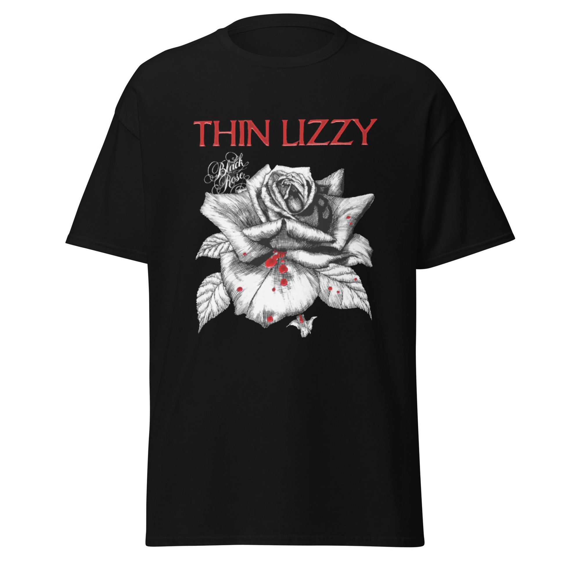 Thin Lizzy Thin Lizzy - Black Rose Jumbo Print T-Shirt