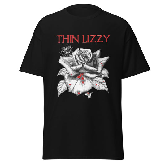 Thin Lizzy Thin Lizzy - Black Rose Jumbo Print T-Shirt