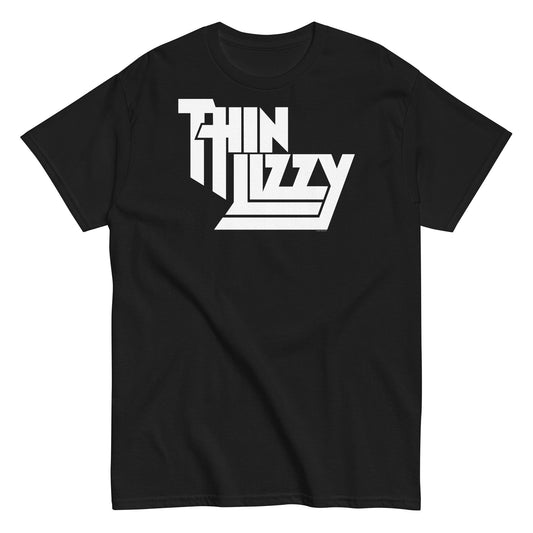 Thin Lizzy Thin Lizzy - Classic White Logo T-Shirt