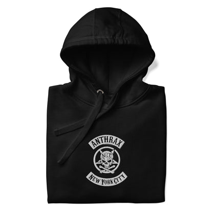 Anthrax Anthrax - New York City HD Embroidered Hoodie