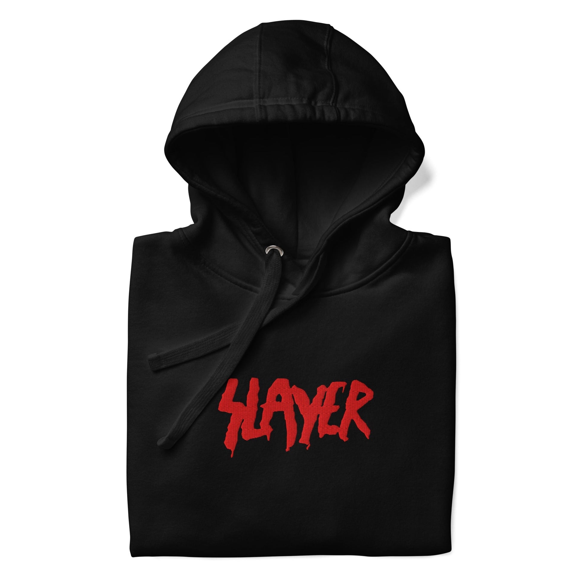 Slayer Slayer - Red Drip HD Embroidered Hoodie