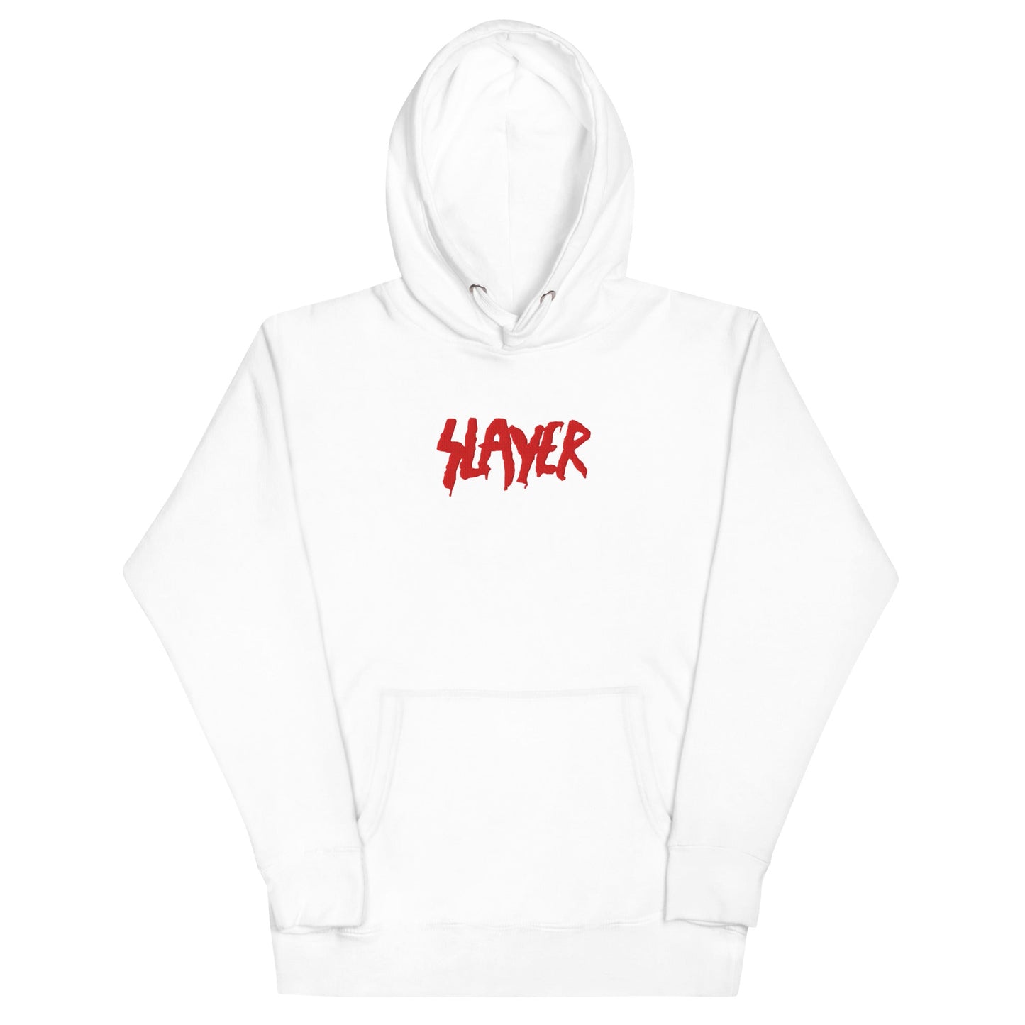Slayer Slayer - Red Drip HD Embroidered Logo Hoodie