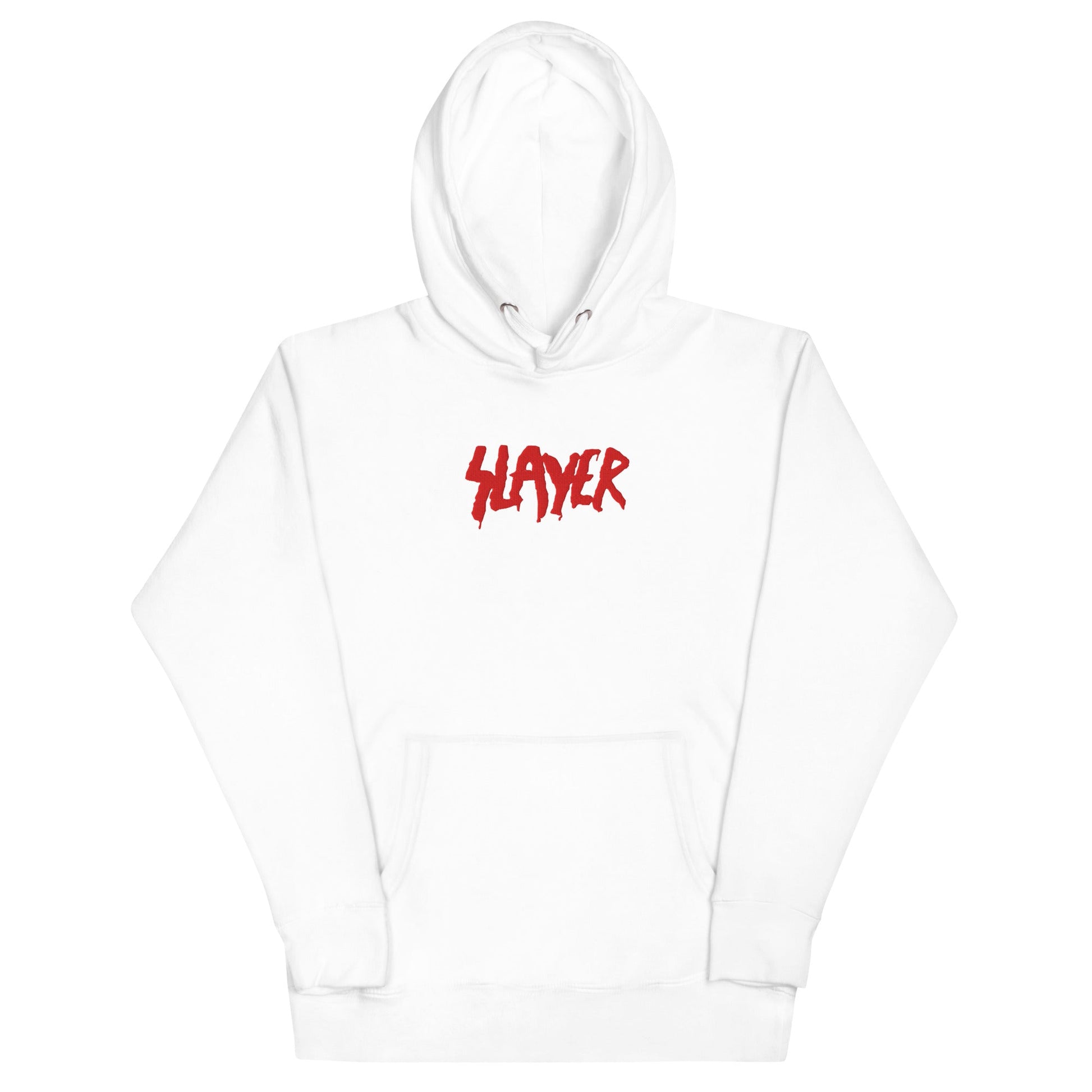 Slayer Slayer - Red Drip HD Embroidered Logo Hoodie