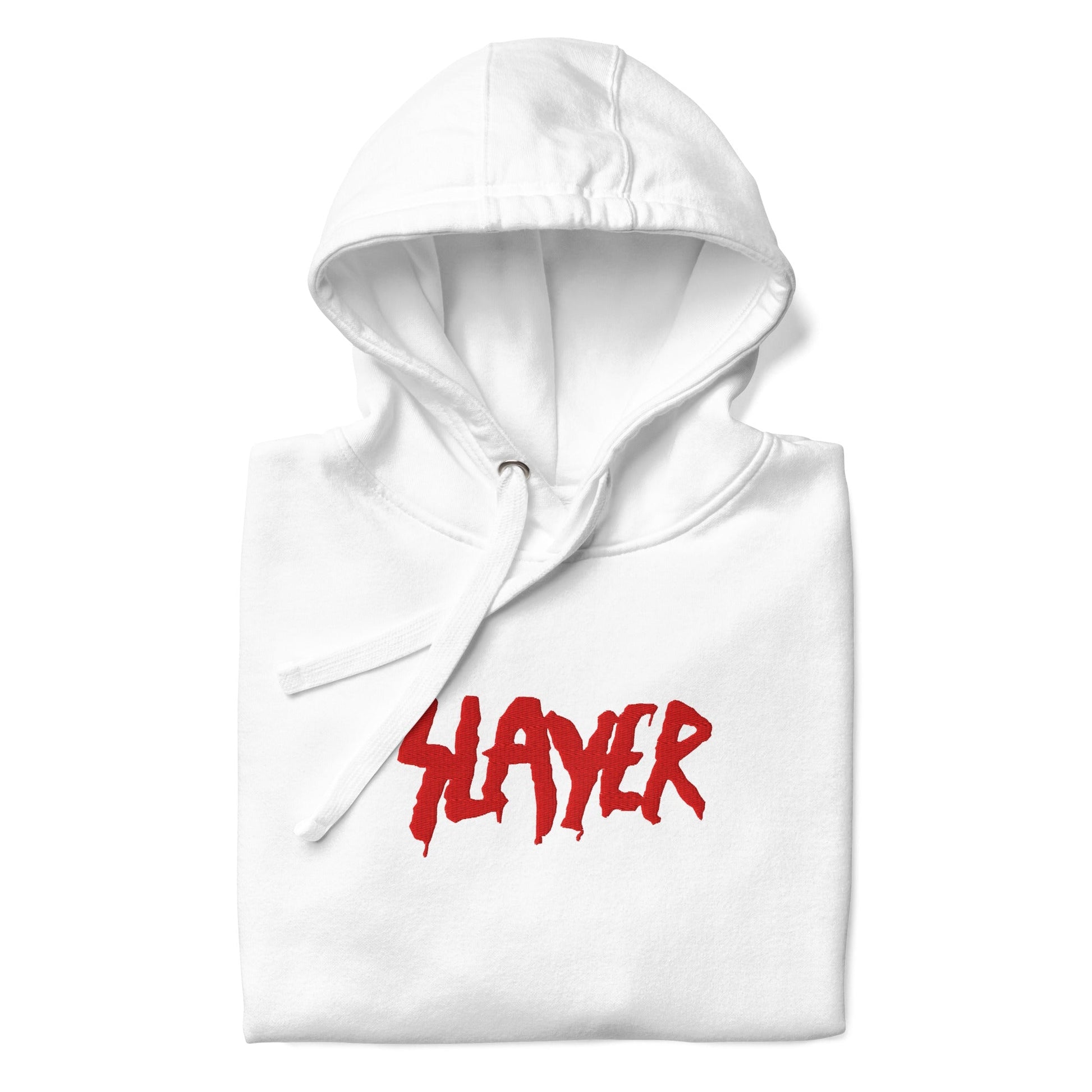 Slayer Slayer - Red Drip HD Embroidered Logo Hoodie