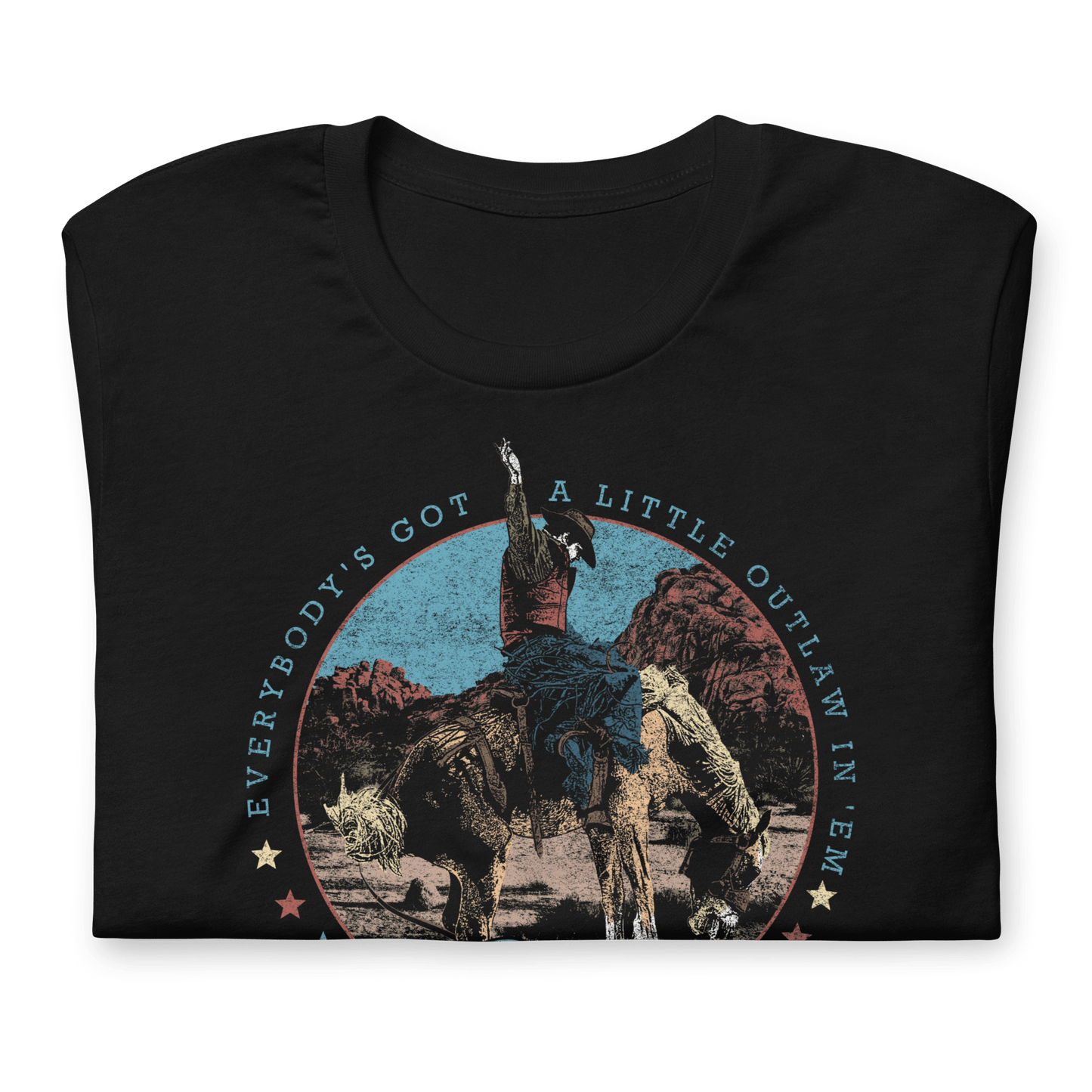 Waylon Jennings Waylon Jennings - A Little Outlaw in Em T-Shirt