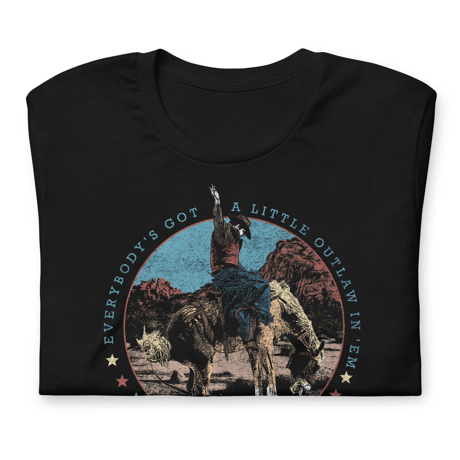 Waylon Jennings Waylon Jennings - A Little Outlaw in Em T-Shirt