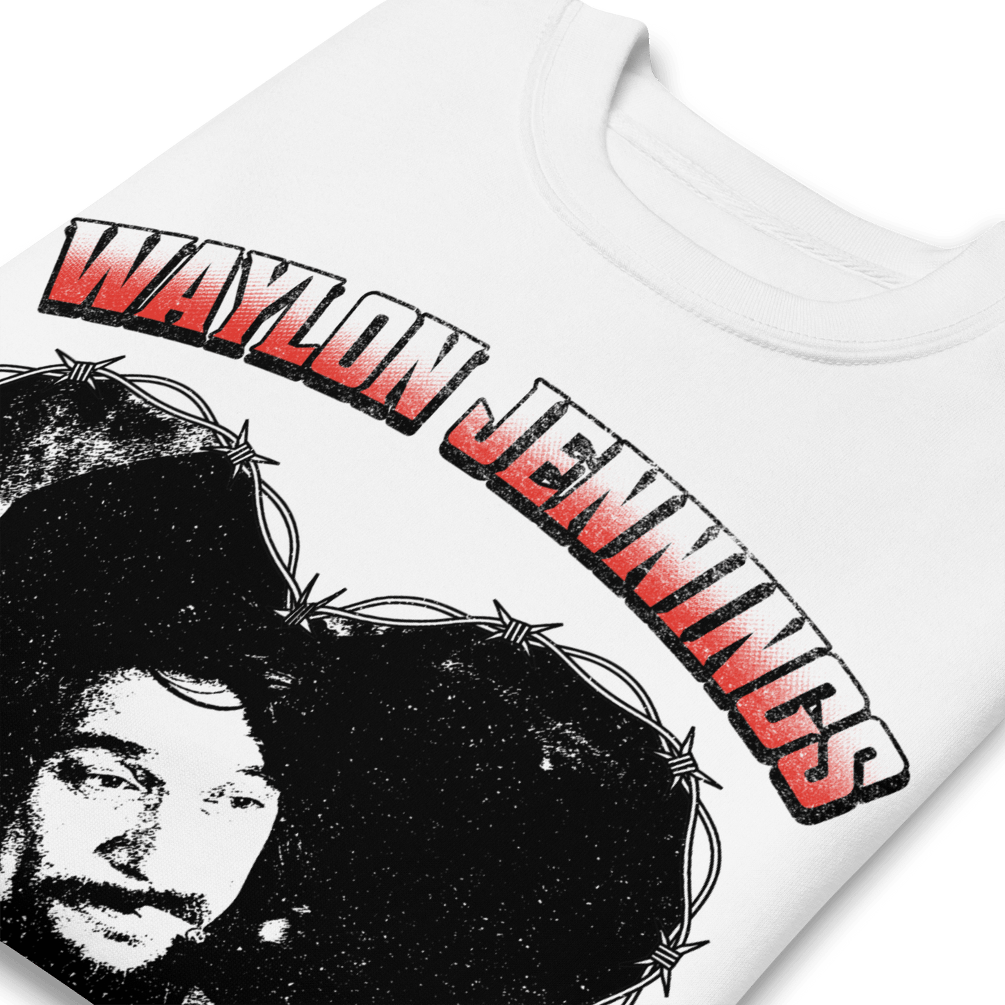 Waylon Jennings Waylon Jennings - Ladies Love Outlaws Sweatshirt