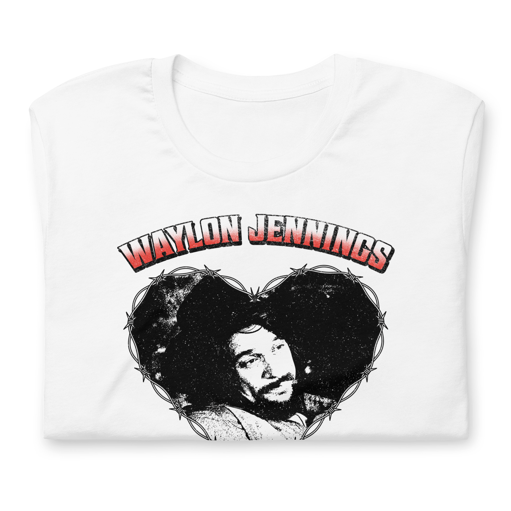 Waylon Jennings Waylon Jennings - Ladies Love Outlaws T-Shirt