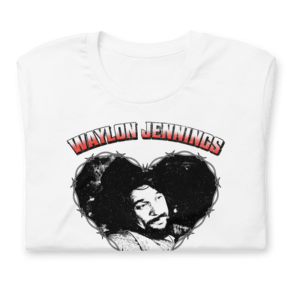 Waylon Jennings Waylon Jennings - Ladies Love Outlaws T-Shirt