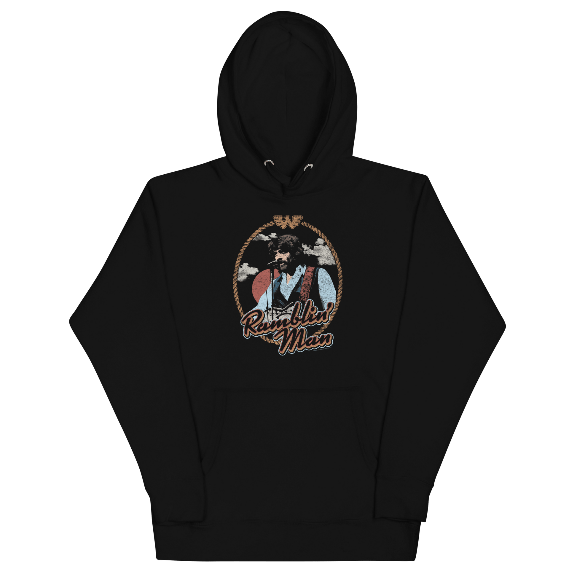 Waylon Jennings Waylon Jennings - Ramblin Man Hoodie