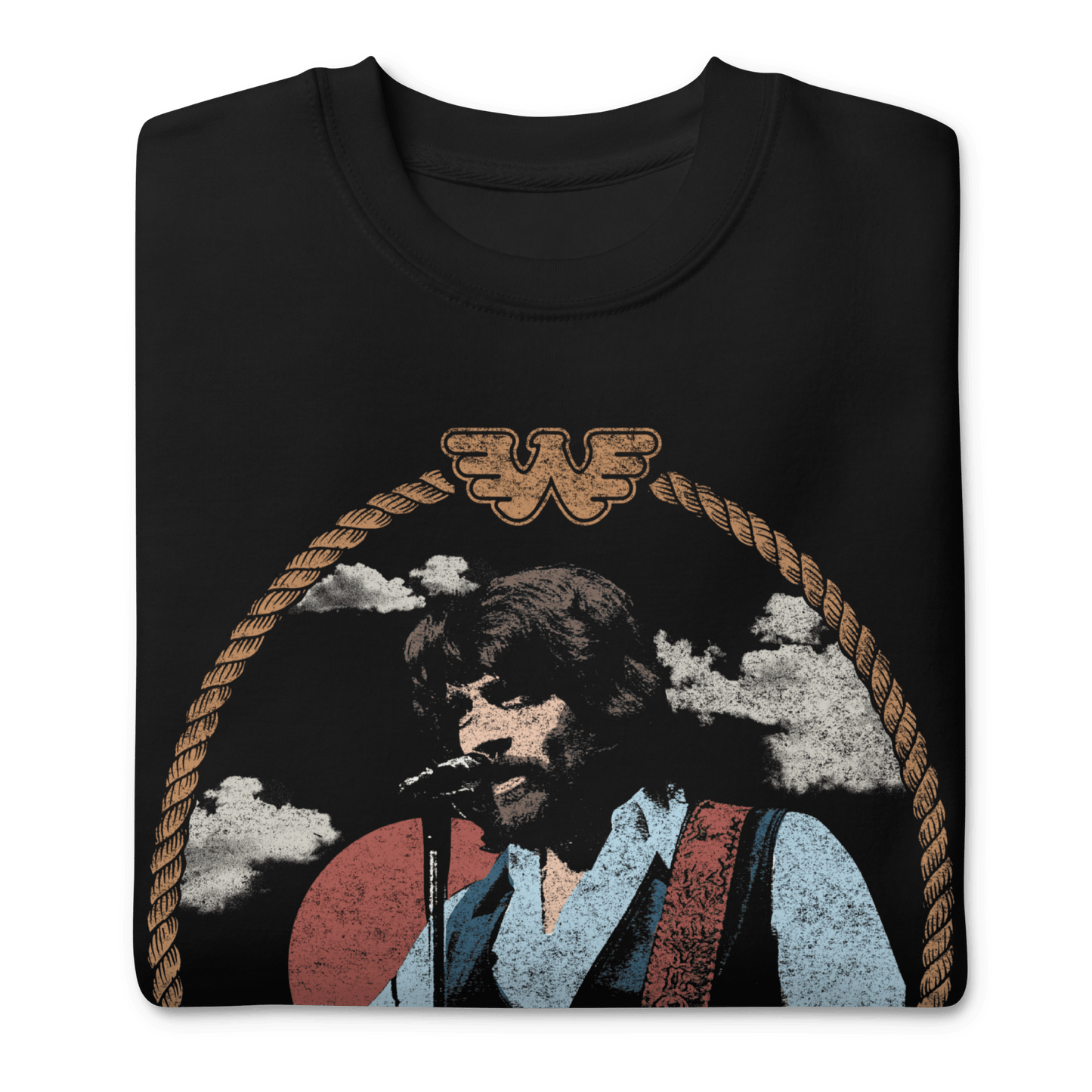 Waylon Jennings Waylon Jennings - Ramblin Man Sweatshirt