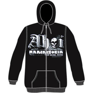 Ahoi Zippered Hooded Sweatshirt