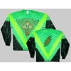 Celtic Cross Tie Dye  Long Sleeve